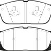 EBC 2016+ Lincoln Continental (10th Gen) 2.7L Twin Turbo Redstuff Front Brake Pads