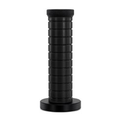 Alternative view of Mishimoto Weighted Grip Shift Knob - Black / Black