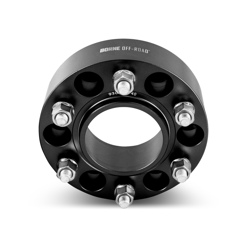 Mishimoto Wheel Spacers - 6x139.7 - 77.8 CB - 38.1mm - Black - Image 2