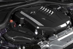 Dinan 19-26 BMW B58D (G01/G02/G20/G22/G23/G26/G42) Gloss Carbon Fiber Engine Cover w/Matte Accents - Image 5