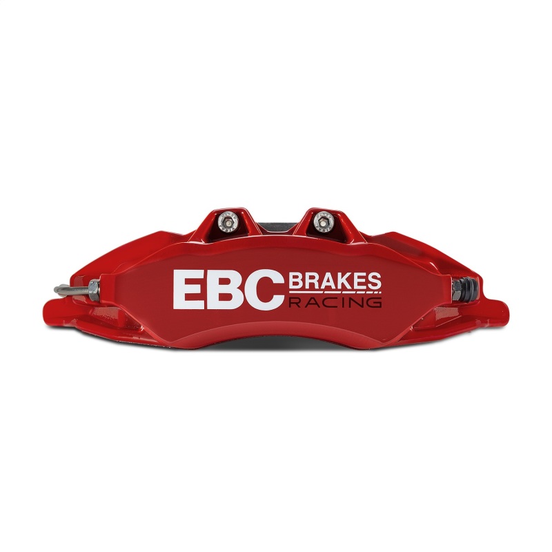 EBC Racing 08-16 Mitsubishi Lancer Evo 10 2.0T Red Apollo-6 Caliper 355mm Rotors Front Big Brake Kit - Image 3