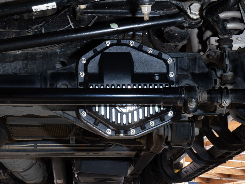 aFe POWER Pro Series Front Diff Cover Black w/ Machined Fins Ford F-250/350 23-26 (Dana M235) - Image 2