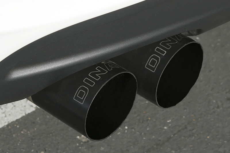 Dinan 08-13 BMW 135i/135is (E82/E88) Free Flow Axleback Exhaust System - Black Tips - Image 3