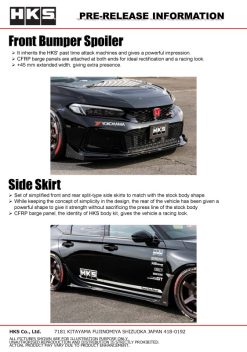 HKS BODY KIT TYPE-S FL5 R-Spoiler - Image 3