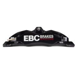 EBC Racing 2016+ Mazda MX-5 (ND) Black Apollo-4 Calipers 330mm Rotors Front Big Brake Kit - Image 5