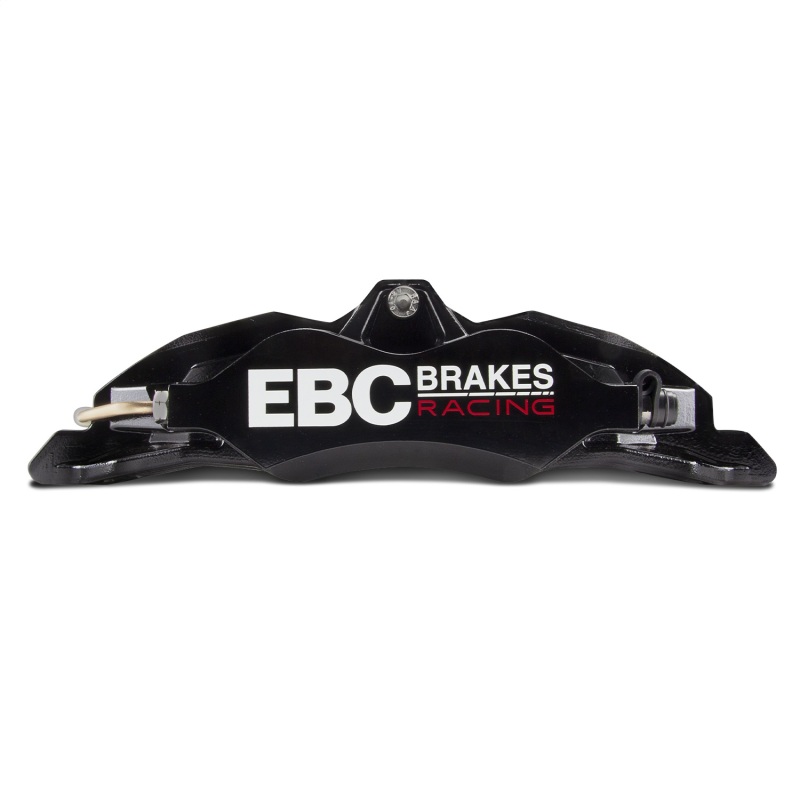 EBC Racing 01-07 Acura RSX Type-S 2.0L Black Apollo-4 Calipers 330mm Rotors Front Big Brake Kit - Image 3