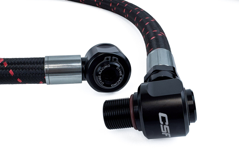 CSF 2023+ Honda Civic Type R FL5 High-Performance Dual Engine Oil Cooler Kit - Image 17