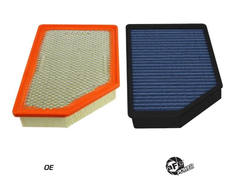 aFe Magnum FLOW OE Replacement Air Filter w/ Pro 5R Media GM Diesel Trucks 20-25 V8-6.6L (td) L5P - Image 3
