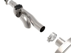 aFe Gemini XV Cat-Back Exhaust System GM Trucks 09-18 V6-4.3/V8-4.8/5.3L- Cut-Out Polished - Image 3