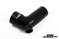 do88 Volvo 850/S70/V70 Intercooler Outlet Hose w/25mm BOV Connection Black