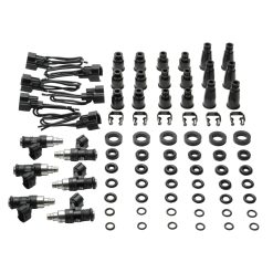 DeatschWerks Universal 6 Cylinder Import Injector Kit - Set of Six 2400cc Injectors