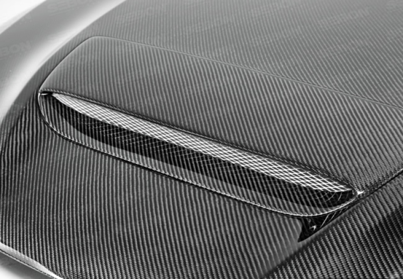 Seibon 10-12 Mazda MazdaSpeed3 OEM Style Carbon Fiber Hood - Image 10