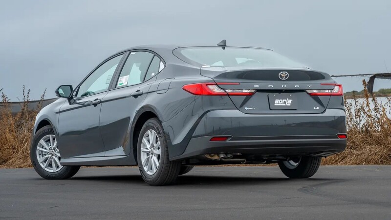Borla 2025 Toyota Camry LE/XLE S-type Axle-Back Exhaust - 2.38in Stainless Turn Down Tips - Image 5