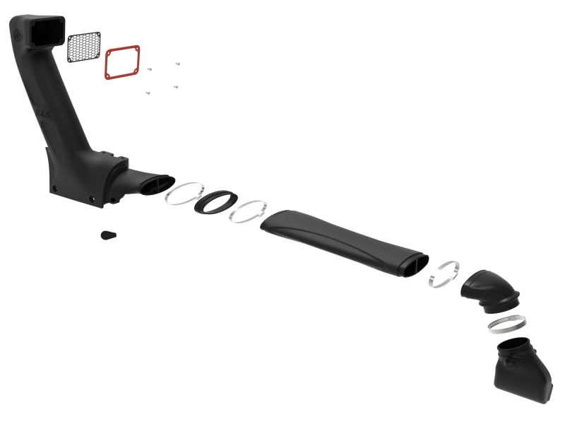 aFe POWER Dynamic Air Scoop D.A.S Snorkel for 20-26 Jeep Gladiator Mojave V6-3.5L - Image 2