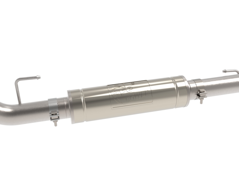 aFe Vulcan Series 3in Stainless Rear-Side Exit Exhaust Sys Polished Ford Ranger Raptor 22-26 L4-2.0L - Image 2