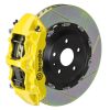 Brembo 24+ BMW M30i/530i XDrive Front GT BBK 6 Piston Cast 380x34 2pc Rotor Slotted Type-1 - Yellow