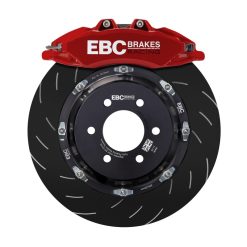 EBC Racing 23-24 Toyota GR Corolla 1.6T Red Apollo-6 Calipers 355mm Rotors Front Big Brake Kit - Image 4