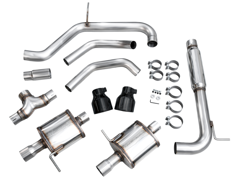 AWE Tuning 22-25 Volkswagen Jetta GLI Touring Edition Exhaust - Diamond Black Tips - Image 18