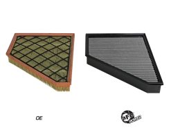 aFe 17-23 GMC Acadia V6 3.6L / 17-24 Cadillac XT5 V6 3.6L Magnum FLOW Pro DRY S Air Filter - Image 3