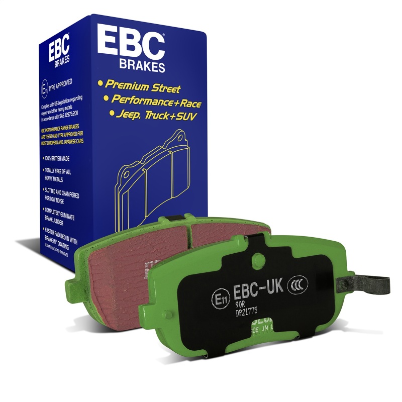 EBC 06-15 Mazda Miata MX5 2.0 Greenstuff Rear Brake Pads