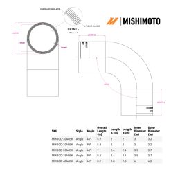 Mishimoto Duracore 4in 45 Degree Coupler - Image 4
