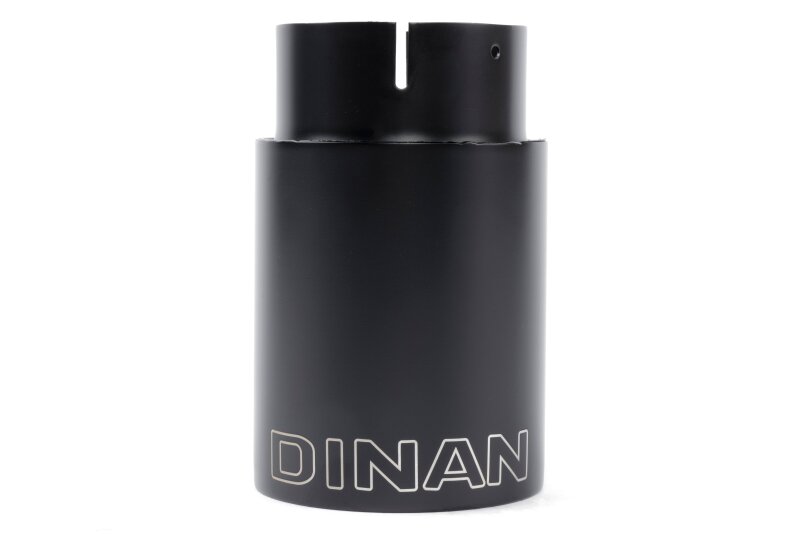 Dinan Double-Walled 4in Clamp-On Exhaust Tip - Black - 4in Outlet / 3.25in Inlet - Image 5