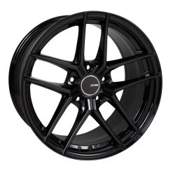 Enkei TY5 19x8.5 5x112 42mm Offset 72.6mm Bore Black Wheel