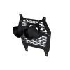MBRP 24-25 Can-Am Maverick R Single Wall Angle Cut Dual 4-Inch Outlet Tip w/ Shield - Black