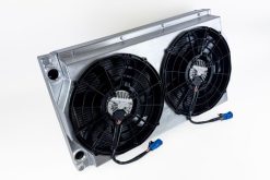 CSF Motorsport Radiator with Shroud - 14in SPAL Brushless Fans - Harnesses - Image 3