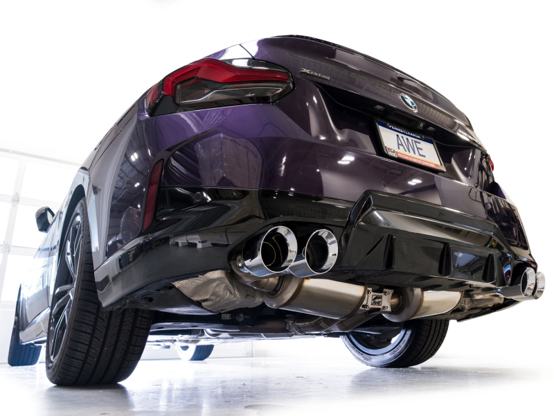 AWE Tuning 22-26 BMW M240i (G42) Touring Edition Exhaust - Chrome Silver Tips - Image 14