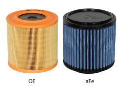 aFe Magnum FLOW OE Replacement Air Filter Aston Martin DB9 04-16 V12-6.0L - Image 3