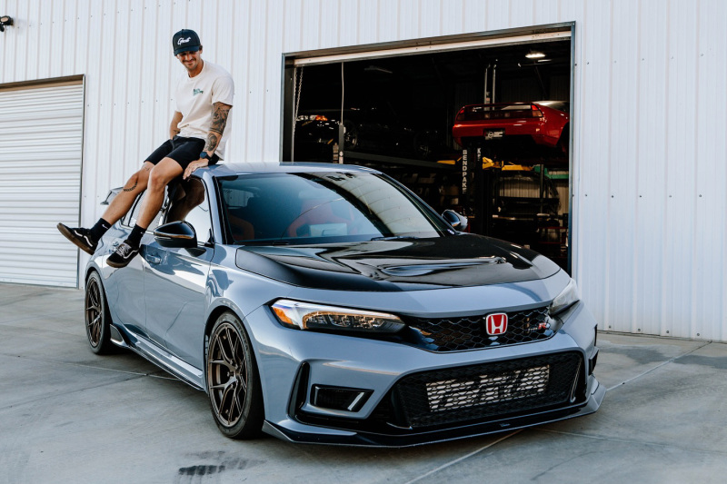 CSF 2023+ Honda Civic Type R FL5 High-Performance Dual Engine Oil Cooler Kit - Image 19