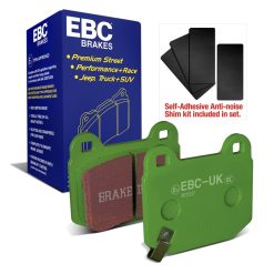EBC 03-04 Infiniti G35 3.5 (Manual) (Brembo) Greenstuff Rear Brake Pads - Image 3