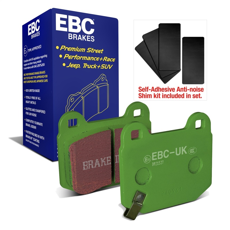 EBC 03-04 Infiniti G35 3.5 (Manual) (Brembo) Greenstuff Rear Brake Pads - Image 3