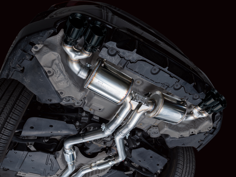AWE Tuning 22-26 BMW M240i (G42) Touring Edition Exhaust - Diamond Black Tips - Image 8