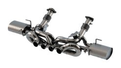Borla 23-26 Chevrolet Corvette C8 Z06 5.5L V8 AT 3in ATAK Exhaust (Reuse OE Tips)