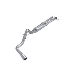 MBRP 2024+ Ford Ranger 2.7L 2.5 into 3in Single Side Exit Cat Back - Aluminum