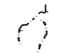 Alternative view of aFe 22-23 Hyundai Kona N L4 2.0L (t) BladeRunner Aluminum Hot and Cold Charge Pipe Kit - Black