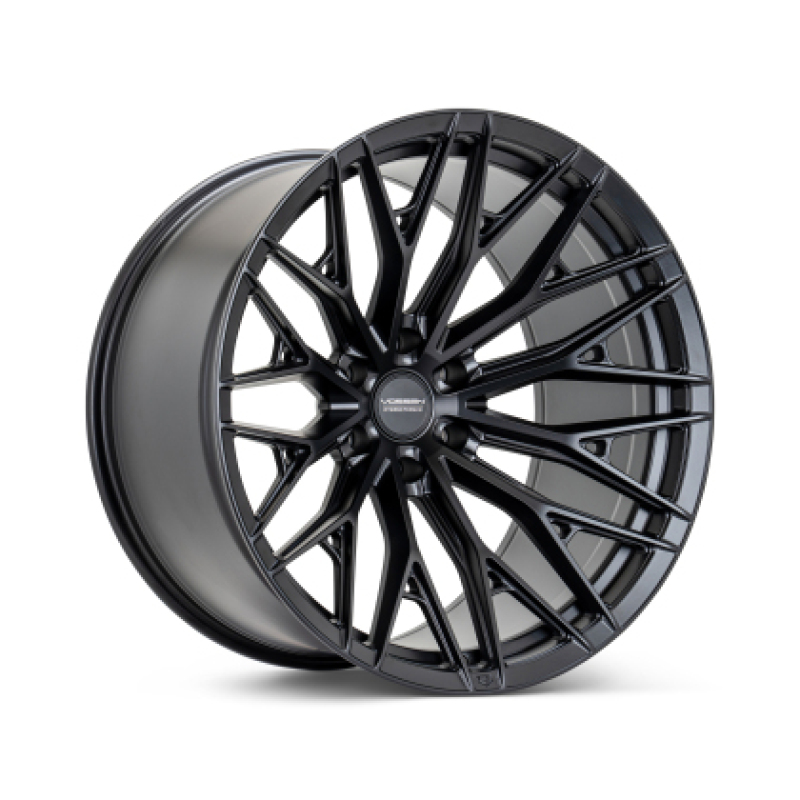 Vossen HFX-6 - 22x12 - 8x180 - ET-44 - Ultra Deep Face - 124.3 - Satin Black Wheel