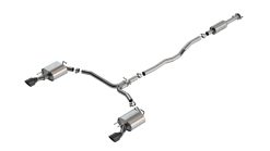 Borla 20-24 Toyota Camry TRD 3.5L V6 FWD S-Type Cat-back - Black Chrome