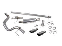Alternative view of Roush 15-20 F-150 5.0L/3.5L/2.7L Black Tip Cat Back Exhaust