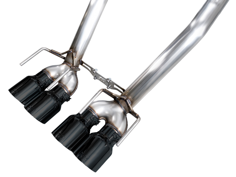 AWE Tuning 05-07 C6 Chevrolet Corvette 6.0L Track Edition Axle-Back Exhaust w/ Diamond Black Tips - Image 9