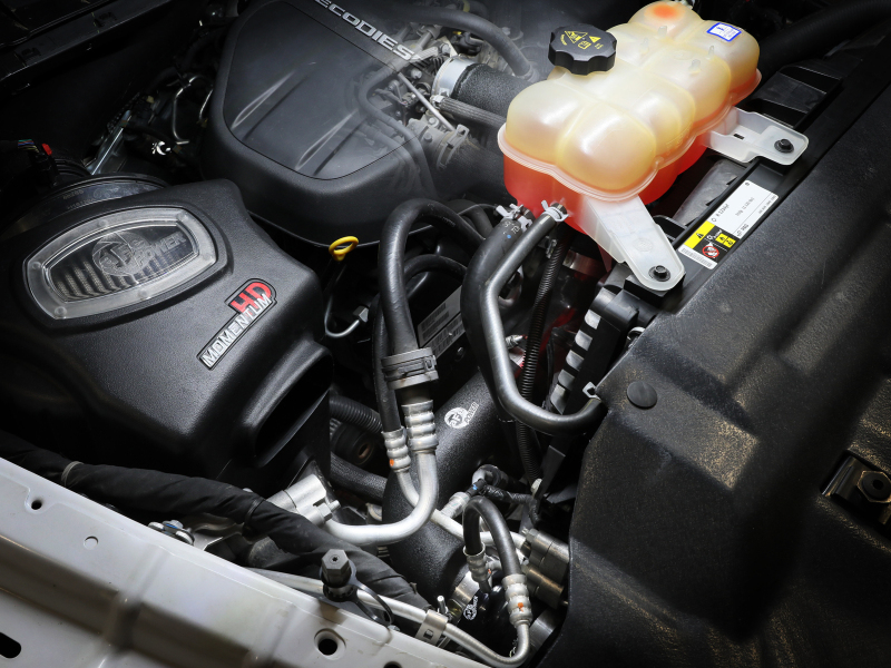 aFe 16-19 RAM 1500 V6 3.0L (TD) BladeRunner 3in Aluminum Hot & Cold Charge Pipe Kit - Black - Image 8