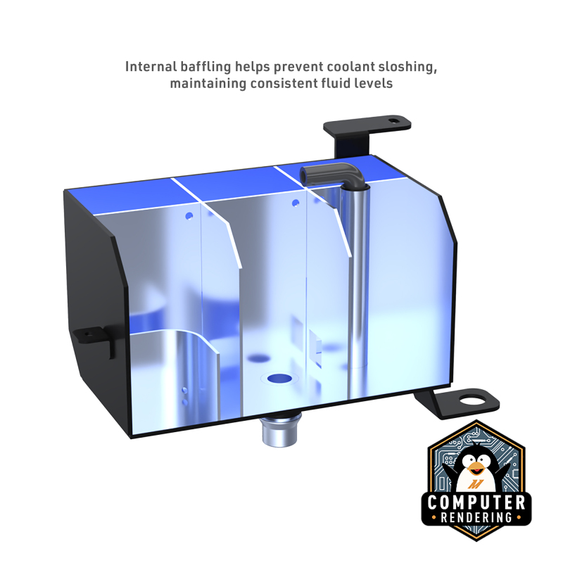 Mishimoto 18+ Jeep JL / 20+ JT (2.0L/3.6L/3.0L) Coolant Expansion Tank - Image 5