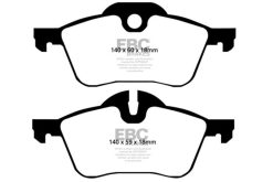 EBC 02-03 Mini Hardtop (R50) 1.6L Bluestuff Front Brake Pads - Image 4