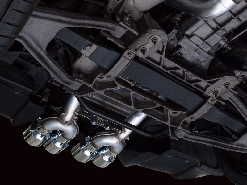 AWE Tuning C6 Chevrolet Corvette Z06/ZR1 Track Edition Axle-Back Exhaust w/ Chrome Silver Tips - Image 9