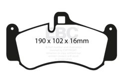 EBC Brakes Greenstuff 2000 Series Sport Pads