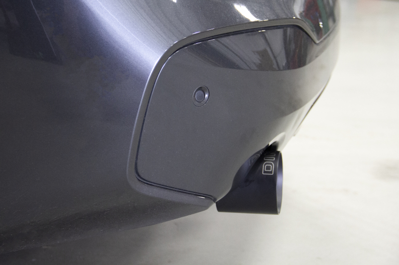 Dinan 16-23 BMW X1/X2 xDrive28i (F48/F39) Valved Axleback Exhaust System - Black Tips - Image 2