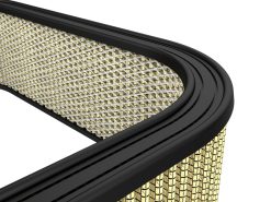 aFe Magnum FLOW Custom Air Filter 20.6 IN L x 20.6 IN W x 5.22 IN H w/ Expanded Metal - Image 3