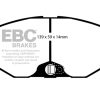 EBC 93-97 Infiniti J30 3.0 Redstuff Front Brake Pads